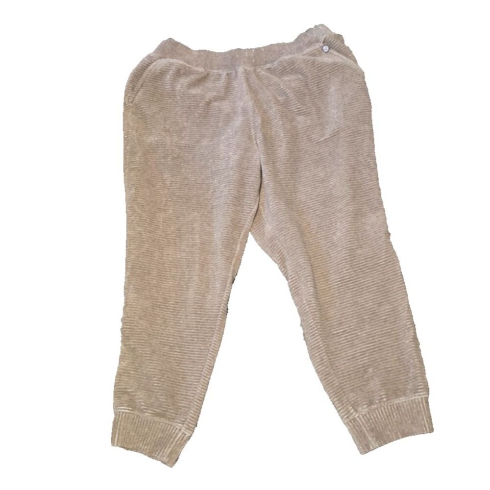 Livi for Lane Bryant Brown Silver Glitter Pants Size 18/20 1X Heavy